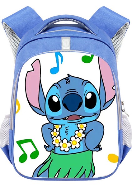New Stitch Sevimli Büyük Kapasiteli Okul Çantası (Yurt Dışından)