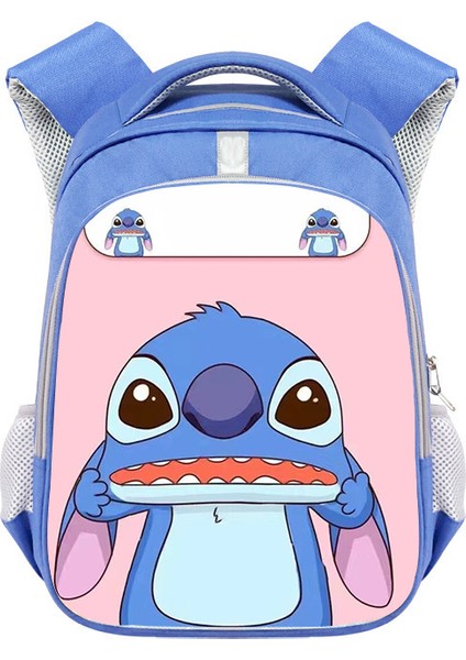 New Stitch Sevimli Büyük Kapasiteli Okul Çantası (Yurt Dışından)