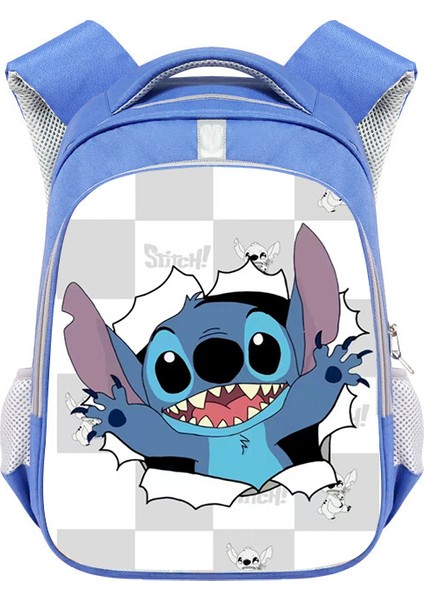New Stitch Sevimli Büyük Kapasiteli Okul Çantası (Yurt Dışından)