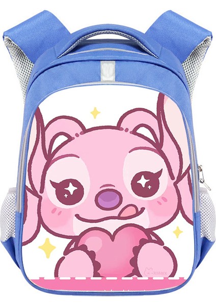 New Stitch Sevimli Büyük Kapasiteli Okul Çantası (Yurt Dışından)