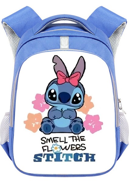 New Stitch Sevimli Büyük Kapasiteli Okul Çantası (Yurt Dışından)