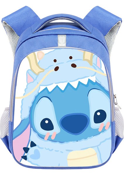 New Stitch Sevimli Büyük Kapasiteli Okul Çantası (Yurt Dışından)