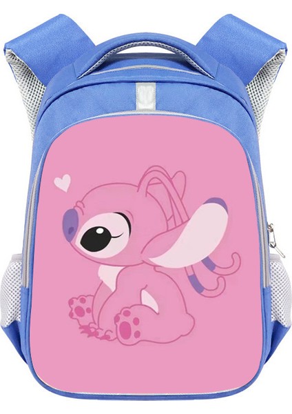 New Stitch Sevimli Büyük Kapasiteli Okul Çantası (Yurt Dışından)