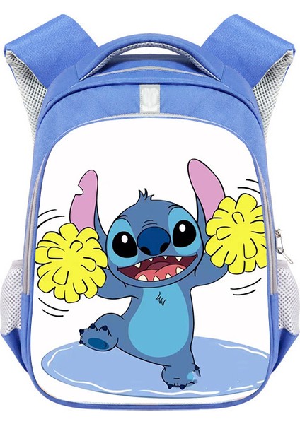 New Stitch Sevimli Büyük Kapasiteli Okul Çantası (Yurt Dışından)