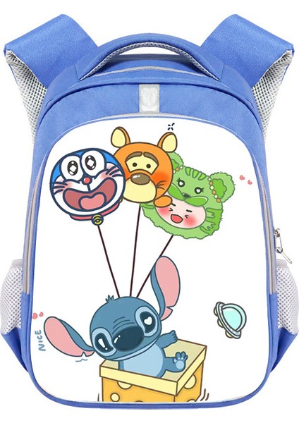 New Stitch Sevimli Büyük Kapasiteli Okul Çantası (Yurt Dışından)