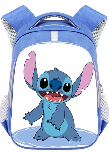 New Stitch Sevimli Büyük Kapasiteli Okul Çantası (Yurt Dışından)