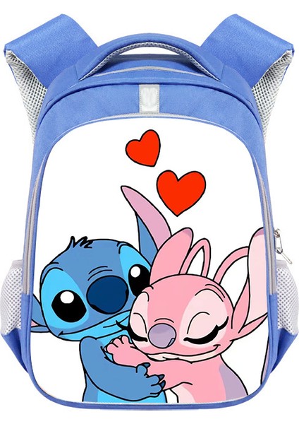 New Stitch Sevimli Büyük Kapasiteli Okul Çantası (Yurt Dışından)