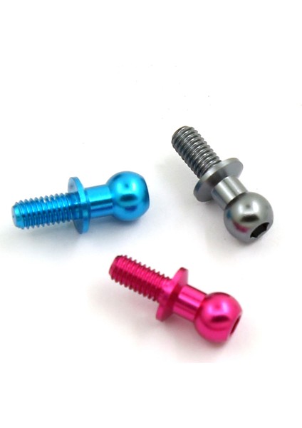 10 Adet M3 Metal Altıgen Başlı Vidalar Tamiya TT01 TT02 Sakura D5 1/10 Rc Drift Araba Yedek Parçaları Evrensel, Siyah (Yurt Dışından)