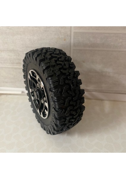 Adet 90MM 1.9 Kauçuk Lastik Jant Lastiği 1/10 Rc Paletli Araba Traxxas Trx4 RC4WD D90 Eksenel SCX10 Iı Iıı Redcat Mst (Yurt Dışından)
