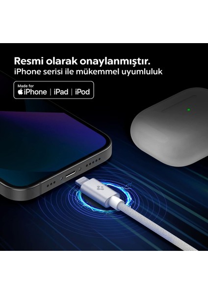 ArcWire USB-C to Lightning (2 Metre) Hızlı Şarj/Data Kablosu MFI Lisanslı DuraBend PB2200 White - ACA04467 indirimleri