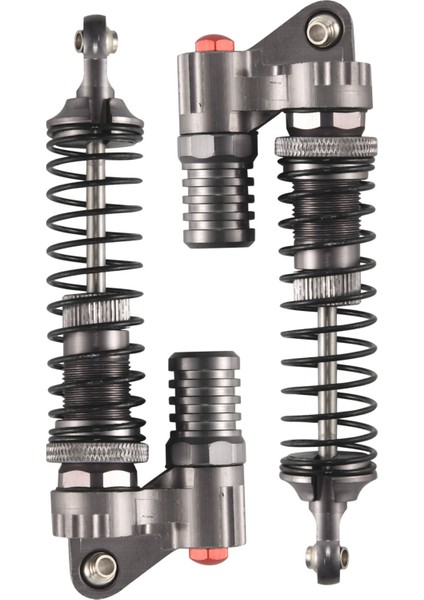 Adet Alüminyum Alaşımlı 90MM Emici Şoklar 1/10 Ölçekli Rc Kaya Tarayıcıları Eksenel SCX10 D90 Kamyon (Yurt Dışından)
