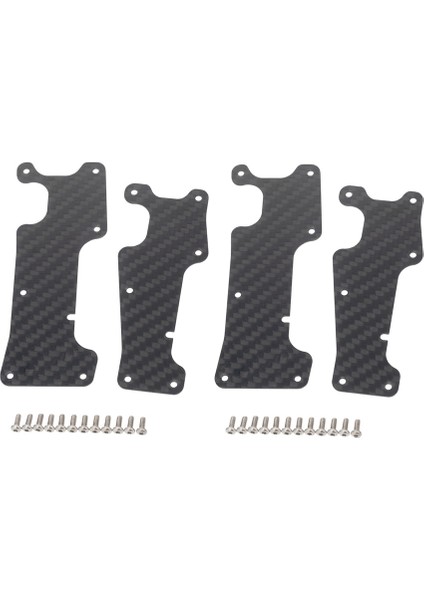 Karbon Fiber Ön ve Arka Süspansiyon Kolu Koruyucu Zırh Koruma Levhası 1/8 Traxxas Kızak Rc Araba Yükseltme Parçaları (Yurt Dışından) modelleri