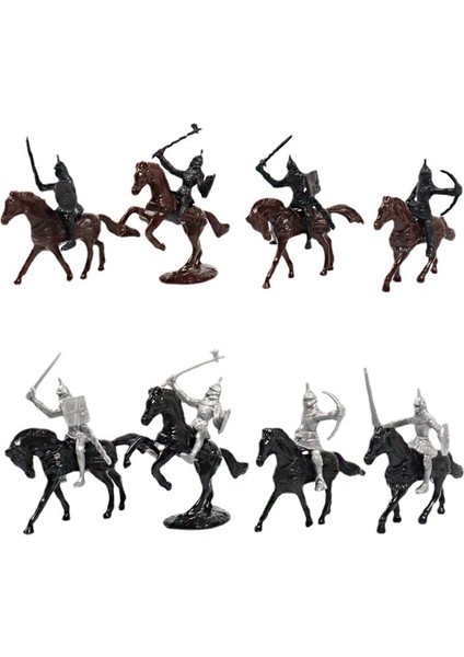 52 Adet/torba Ortaçağ Süvari Savaş Atı Asker Modeli Romalı Asker Antik Ortaçağ Savaşçı Modeli Aksiyon Figürleri Oyuncaklar (Yurt Dışından) fırsatları