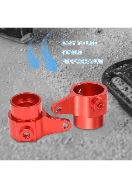 2 Adet Yükseltilmiş Metal Parçalar Arka Direksiyon Kupası Wltoys P929 P939 K969 K979 K989 K999 1/28 Rc Araba, Kırmızı (Yurt Dışından) indirimleri