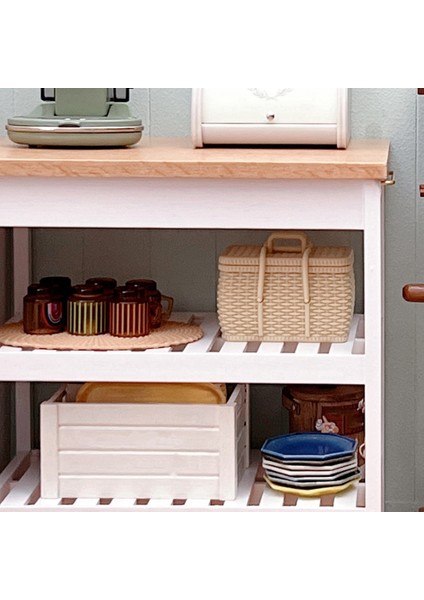 1/6 Dollhouse Modeli Mobilya Aksesuarları BJDOB11 Mini Örgülü Bambu Sepetleri/piknik Rattan Sepetleri, 1 (Yurt Dışından) fırsatları