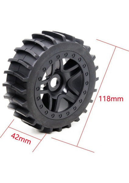 Adet Arrma Traxxas 1/8 Rc Off-Road Araç Çöl Lastiği Kürek Lastiği Kum Lastiği Yarış Lastiği 17 mm (Yurt Dışından)