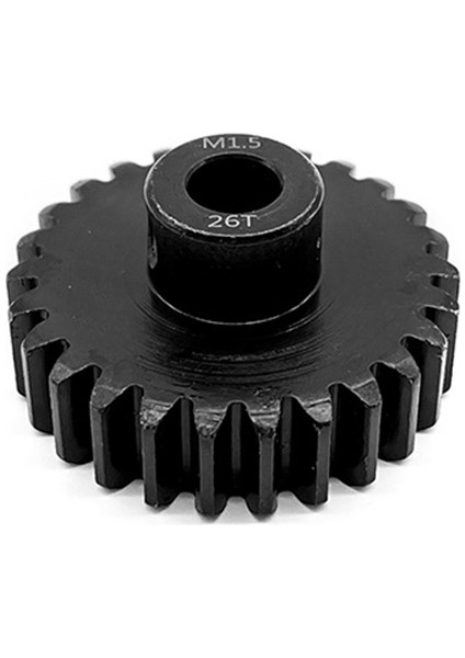 Uzaktan Kumanda Araba Dişli M1.5 Modülü 8.0 Krom Çelik Motor Dişli Için Iç Delik M5 Makine Metrik Vida, 26 T (Yurt Dışından)