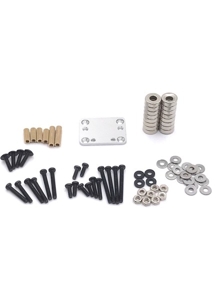 Rc Araba Gövde Sonrası Mıknatıs Görünmez Sabit Montaj Wltoys 284131 K969 K989 P929 Kyosho Mını-Q 1/28 Rc Araba Yükseltme Parçaları, 4 (Yurt Dışından)