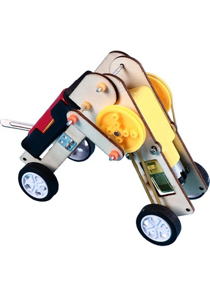 Oyuncak 4WD Araba Dıy Tırmanma Araç Motorlu Araba Eğitim Powered Araba Mühendisliği Araba Hediyeler Için Oyuncaklar 6-12 Yaşındaki Kızlar (Yurt Dışından)