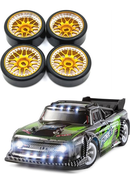 27MM Sert Plastik Sürüklenme Lastikleri Lastik Metal Jant Wltoys 284131 K969 K979 K989 Kyosho Mini-Z 1/28 Rc Araba Parçaları,1 (Yurt Dışından) fırsatları