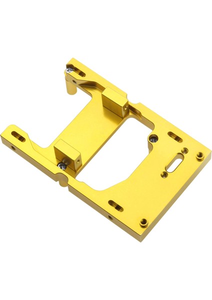 Rc Araba Metal Direksiyon Servo Depo Wpl B14 B24 C14 C24 Q65 Mn D90 D99S MN45 Için Sabit Montaj Braketi, Sarı (Yurt Dışından)