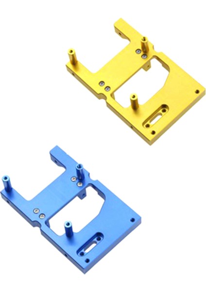 Rc Araba Metal Direksiyon Servo Depo Wpl B14 B24 C14 C24 Q65 Mn D90 D99S MN45 Için Sabit Montaj Braketi, Sarı (Yurt Dışından)