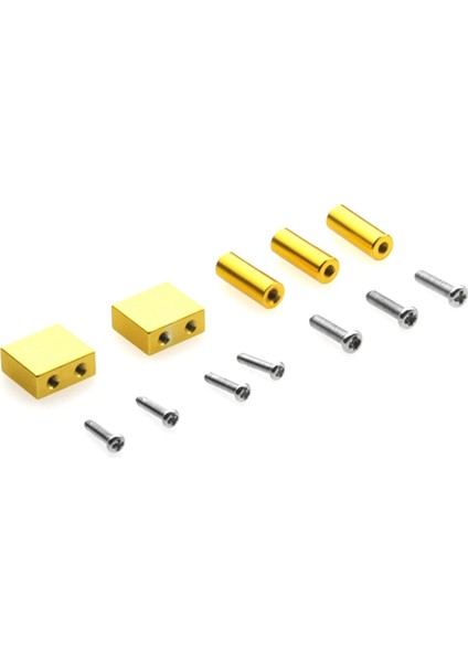 Rc Araba Metal Direksiyon Servo Depo Wpl B14 B24 C14 C24 Q65 Mn D90 D99S MN45 Için Sabit Montaj Braketi, Sarı (Yurt Dışından)