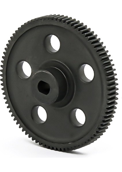 Hsp Rgt E86100 Yükseltme Parçaları Için Metal Düz Dişli 87 T 180024 Rc 1/10 Kaya Paletli 94180 86100, Siyah (Yurt Dışından)