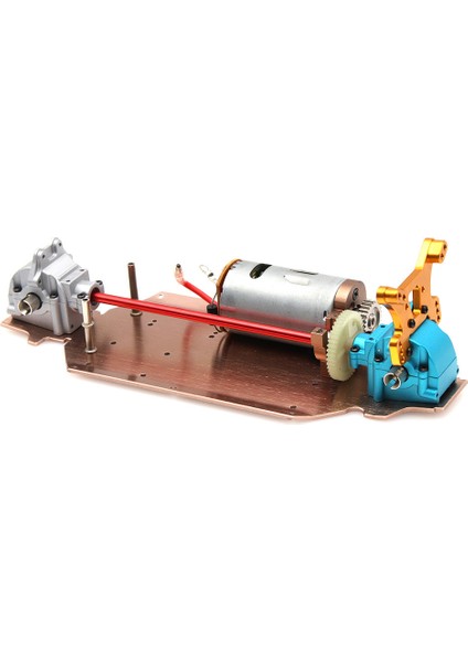 Adet Metal Dalga Kutusu Dişli Kutusu Üst ve Alt Kapak 144001-1254 1/14 Wltoys 144001 Rc Araba Yedek Parçaları, Mavi (Yurt Dışından)