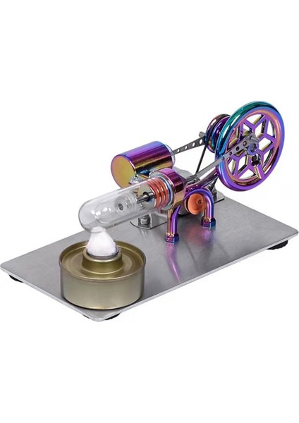 Sıcak Hava Stirling Motor Modeli Jeneratör Motoru Fizik Deney Bilim Oyuncak Eğitim Bilimi Oyuncak Çok Renkli (Yurt Dışından) modelleri