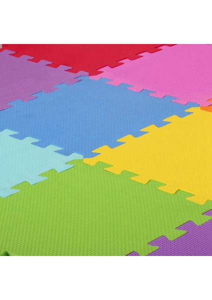 Oyun Paspasları Puzzle Modüler Renkli 20 Parça 30X30 cm Tatami Için Yumuşak Eva Köpük Çocuk Puzzle Halısı (Yurt Dışından)