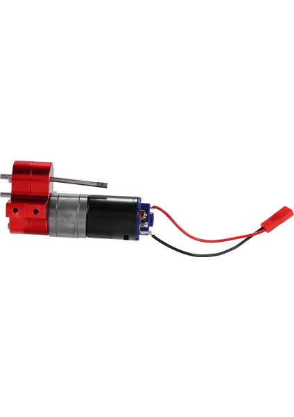 Metal 370 Motor Şanzıman Dişli Kutusu Wpl C14 C24 B24 B36 Mn D90 D99 MN99S Rc Araba Yükseltme Parçaları, Kırmızı (Yurt Dışından)