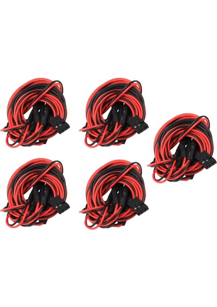 5 Adet 5 LED Işık 5mm 3 Beyaz 2 Kırmızı Işık 1/8 1/10 Eksenel SCX10 Traxxas Trx4 D90 Hsp Hpı Tamiya Redcat Rc Araba (Yurt Dışından)