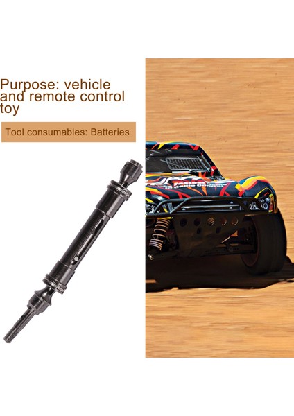 Traxxas 1/10 Slash 4x4 Stampede Vxl 2WD 6851R 6851X 6852R 6852X, Ön ve Arka Için Cvd Tahrik Mili Düzeneği Ağır Hizmet (Yurt Dışından)