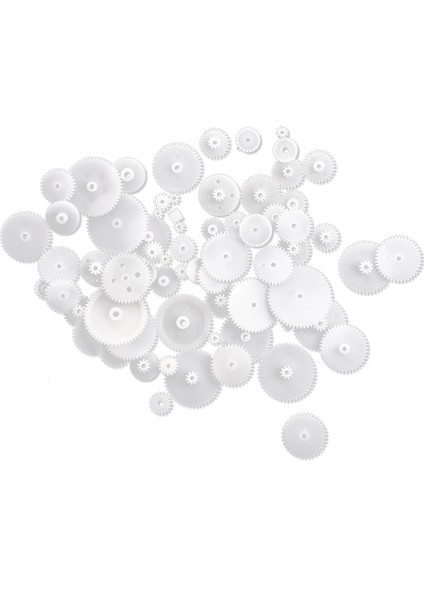 Farklı Stiller Beyaz Plastik Dişli Seti Rc Oyuncaklar Için 58 Parça (Yurt Dışından)