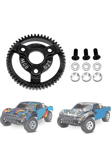 Çelik Metal Dişli 32 P(M0.8) 58 T Motor Pinyon Dişlileri 1/10 Traxxas Summit, Revo, E-Revo, Slash Rc Buggy Kamyon Yükseltme Parçaları (Yurt Dışından)