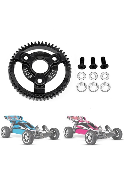 Çelik Metal Dişli 32 P(M0.8) 58 T Motor Pinyon Dişlileri 1/10 Traxxas Summit, Revo, E-Revo, Slash Rc Buggy Kamyon Yükseltme Parçaları (Yurt Dışından)