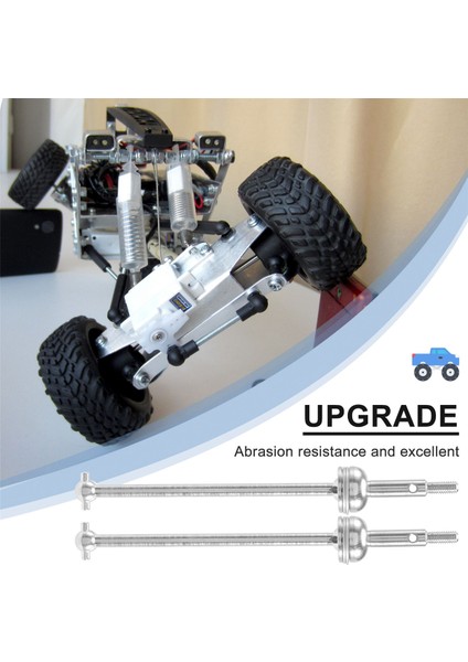 2 Adet 45 Sertleştirilmiş Çelik Cvd Tahrik Mili Wltoys 144001 124019 Lc Yarış 1/14 Rc Drift Araba Yükseltme Parçaları, B (Yurt Dışından) modelleri