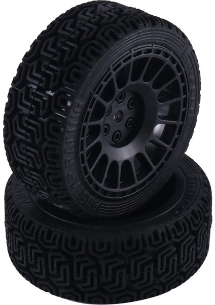 68MM 1/10 Rc Araba Yarışı Lastikleri Yol Touring Drift Araba Lastiği Tekerlekler Tamiya TT01 TT02 TT02B XV01 TA06 Ptg-2, Siyah (Yurt Dışından)