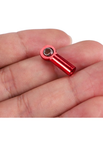 10 Adet M3 Küresel Mafsal Bağlantı Çubuğu Çubuk Contaları Bilyalı Kafa Rot Ucu 1/10 Rc Kamyon Araba Kamyon Buggy Kırmızı (Yurt Dışından) fırsatları