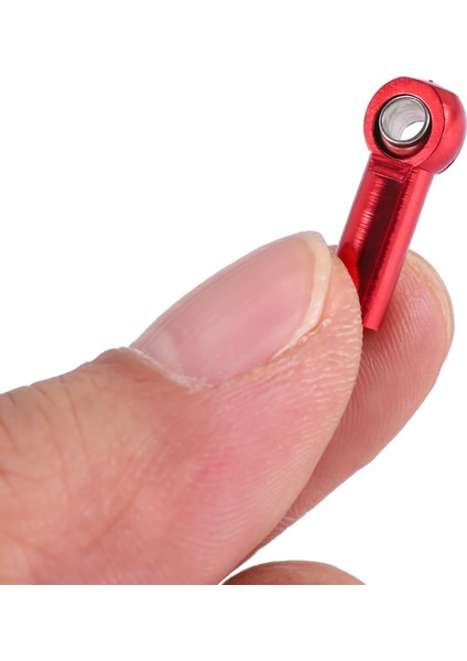 10 Adet M3 Küresel Mafsal Bağlantı Çubuğu Çubuk Contaları Bilyalı Kafa Rot Ucu 1/10 Rc Kamyon Araba Kamyon Buggy Kırmızı (Yurt Dışından) indirimleri