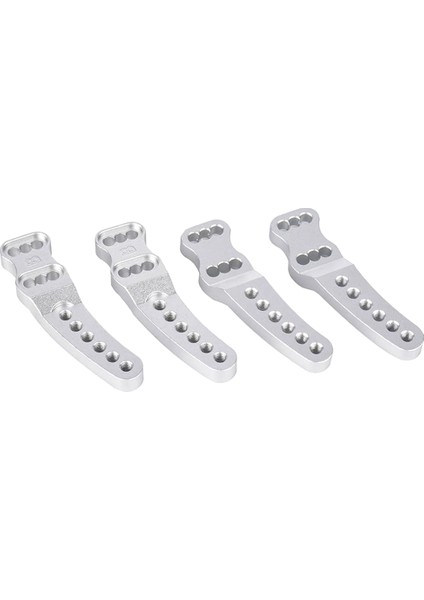 Yikong YK4102 YK4103 YK4082 Metal Ayarlanabilir Şok Kulesi Şok Dağı 1/8 1/10 Rc Paletli Araba Yükseltme Parçaları, Kırmızı (Yurt Dışından)