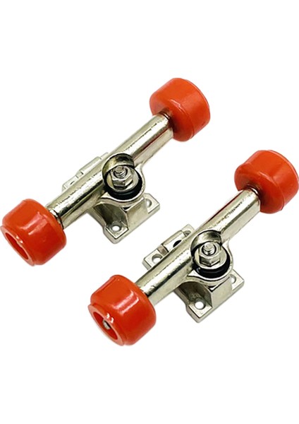 2 Adet Parmak Kaykay Güverte Braketi Alaşım Parçaları Mini Parmak Kurulu Paten Scooter Modeli, Kırmızı (Yurt Dışından)