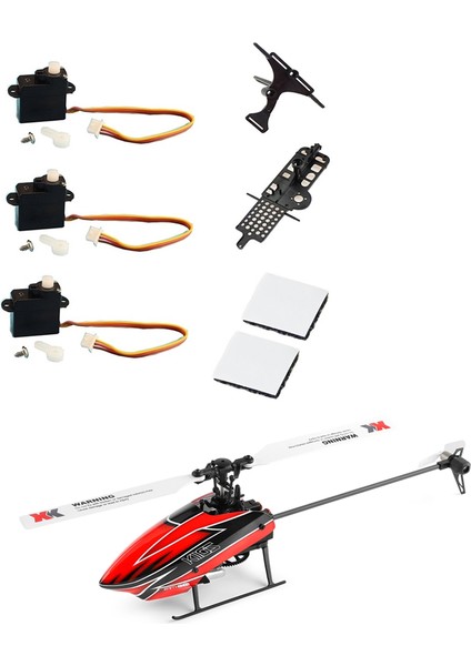 Xk K110, Wltoys Xk K110 K110S Rc Helikopter Yükseltme Parçaları Için K110S Servo Ana Çerçeveye ve Servo Plakaya Yükseltildi (Yurt Dışından)