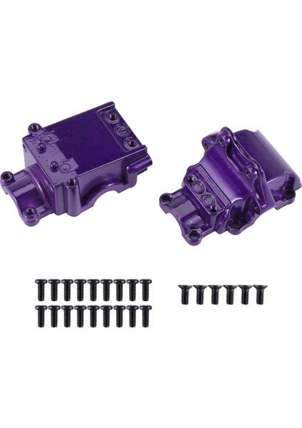 Metal Diferansiyel Şanzıman Muhafazası Kapağı Wltoys 144001 124019 124018 Rc Araba Yükseltme Parçaları Aksesuarları, 1 Adet (Yurt Dışından)