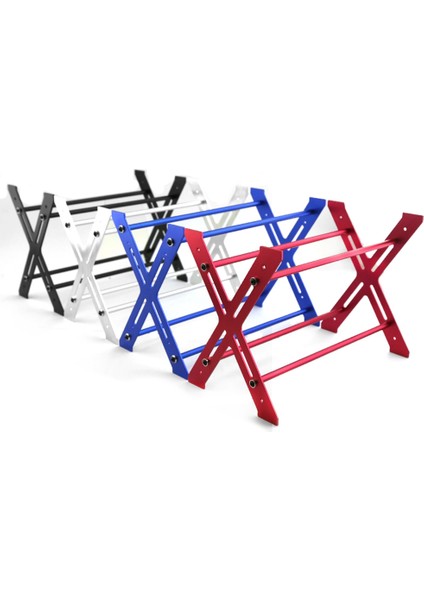 Metal Rc Araba Lastikleri Depolama Raf Tekerlekler Raf 1/8 1/10 Eksenel SCX10 Traxxas Trx4 Rc Paletli Araba Drift Buggy Aracı, 4 (Yurt Dışından)