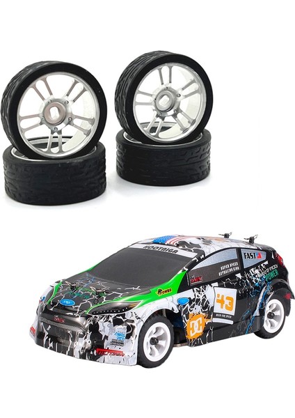 26MM Yarış Lastiği Lastik Metal Jant Wltoys 284131 K969 K979 K989 P929 Kyosho Mini-Z 1/28 Rc Araba Yükseltme Parçaları, C (Yurt Dışından)