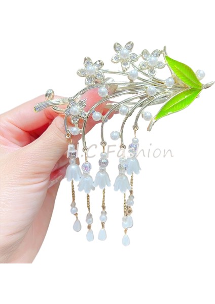 Bükülmüş Klips Başın Arkası Plaka Saç Tek Klips (Yurt Dışından)