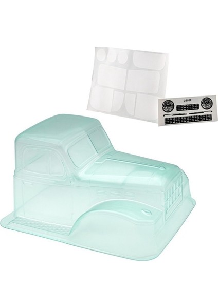 Dodge Güç Vagon Kabin Eksenel SCX10 Traxxas Trx4 YK4102 Rgt 86100 Redcat Gen8 Mst 1/10 Rc Paletli Için Plastik Şeffaf Gövde (Yurt Dışından)