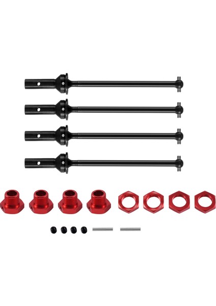 Arrma 1/7 Ihlal Sınırsız Felony 1/8 Typhon Rc Araba Parçaları Için 17MM Hex Ile Metal Ön ve Arka Tahrik Mili, 4 (Yurt Dışından) fiyatları